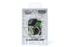 BAPE - ABC SMARTPHONE RING (GREEN CAMO) - 001GDD701159_GRN_C_M