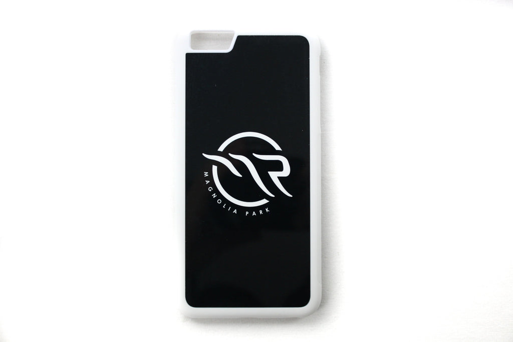 MAGNOLIA PARK - IPHONE 6/6S PLUS CASE LOGO (BLACK W/ WHITE BUMPER) - 1108-15