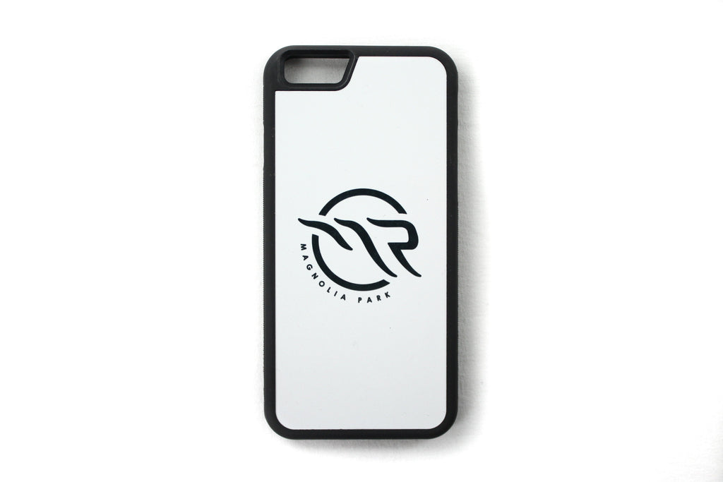 MAGNOLIA PARK - IPHONE 6/6S CASE LOGO (WHITE W/ BLACK BUMPER) - 1108-4