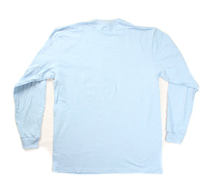 SUPREME - BLANK TEE L/S (PALE BLUE) - 1378-4