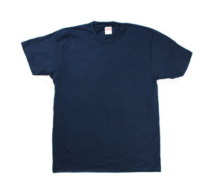 SUPREME - BLANK TEE S/S (NAVY) - 1378