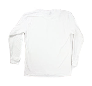 SUPREME - BLANK TEE L/S (WHITE) - 1381-2