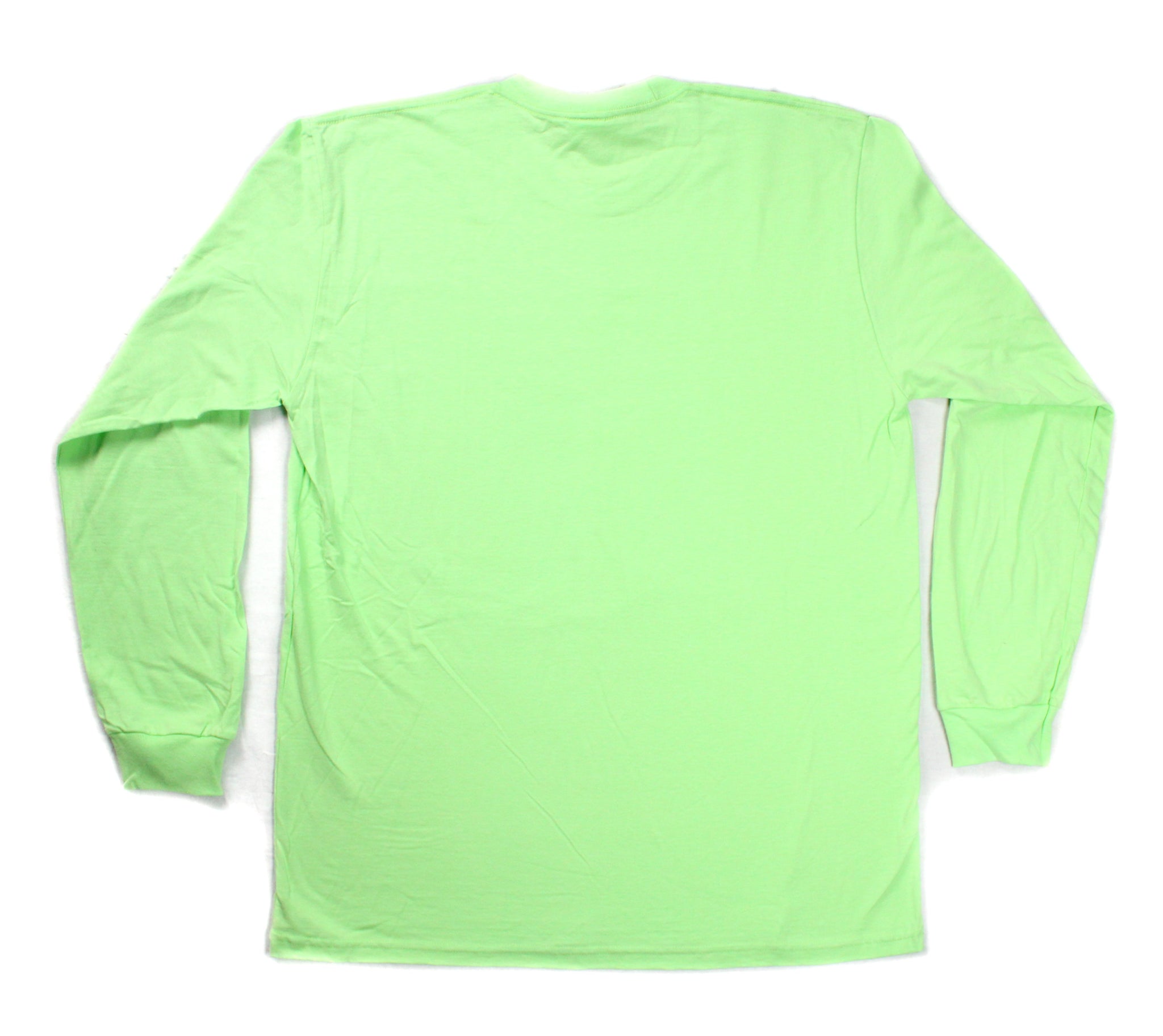 SUPREME - BLANK TEE L/S (LIME GREEN) - 1381-4