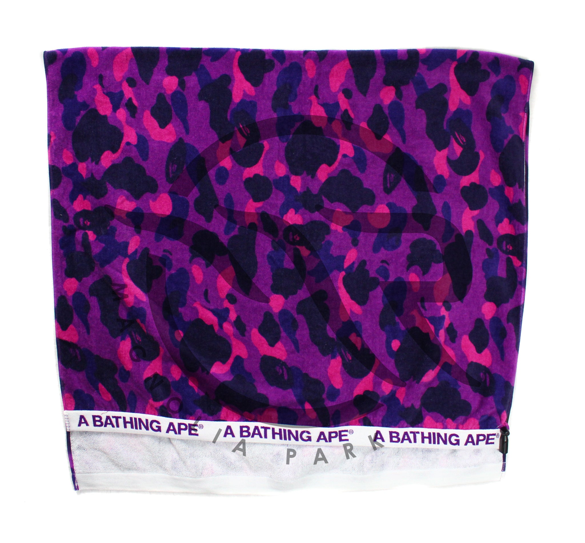 BAPE - COLOR CAMO BEACH TOWEL (PURPLE) - 1461-2