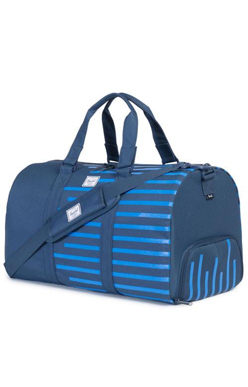 HERSCHEL - NOVEL DUFFLE (NAVY OFFSET STRIPE) - 1461605076_10026-01042-OS_02-1600x1600