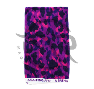 BAPE - COLOR CAMO BEACH TOWEL (PURPLE) - 1461