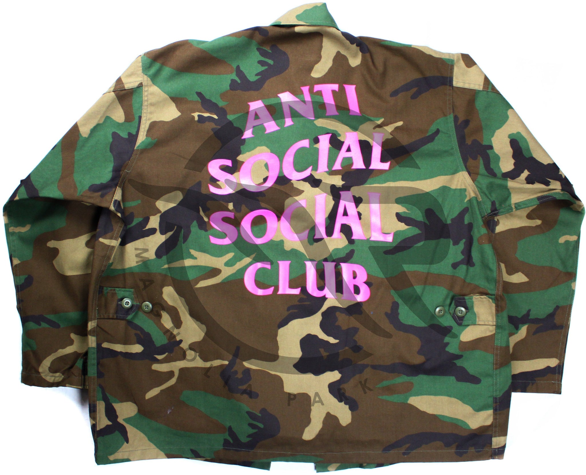 ANTI SOCIAL SOCIAL CLUB - NEVER CHANGE BDU (CAMO) - 1498-28