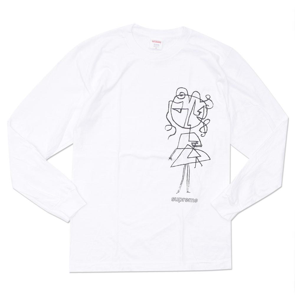 SUPREME - SKETCH L/S (WHITE) - 16101518_2