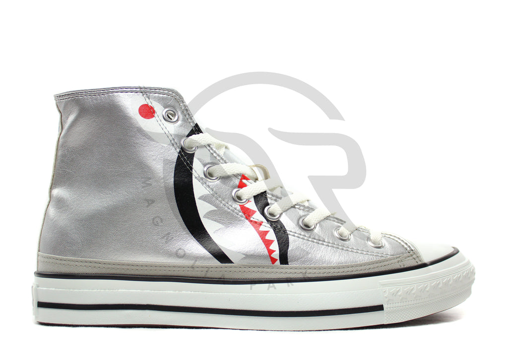 BAPESTA - SHARK APE STA HI (SILVER) - 1736-37