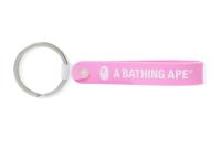 BAPE - RUBBER LOOP KEYCHAIN (PINK) - 1E20-182-072-1