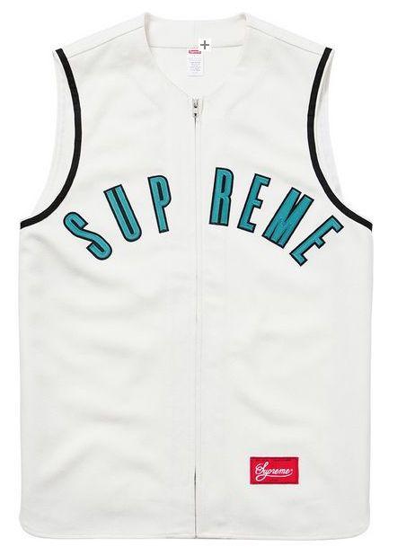 SUPREME - SLEEVELESS BASEBALL JERSEY '14 - 42fa9d4c3676e0b658feaf4058638acd--baseball-jerseys-winter