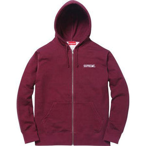 SUPREME - BALLERINA ZIP UP SWEATSHIRT (BURGUNDY) - 4a59f4cf8d0c2949b7634b3f9c64239b