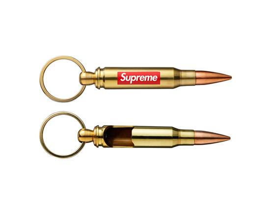 SUPREME - AK-47 BULLET/BOTTLE OPENER KEYCHAIN - 55757556