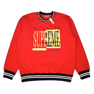 SUPREME - TEAM CREWNECK (RED) - 57_50eedead-986b-47e4-9d0b-fe87f18d72de