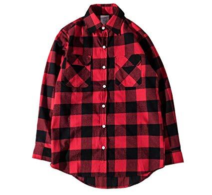 ANTI SOCIAL SOCIAL CLUB - NO EXPECTATIONS FLANNEL (RED) - 61JeCvDnOmL._UX425