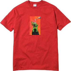 SUPREME/MIKE HILL - BRAINS TEE (RED) - 7Ofps62BBnM