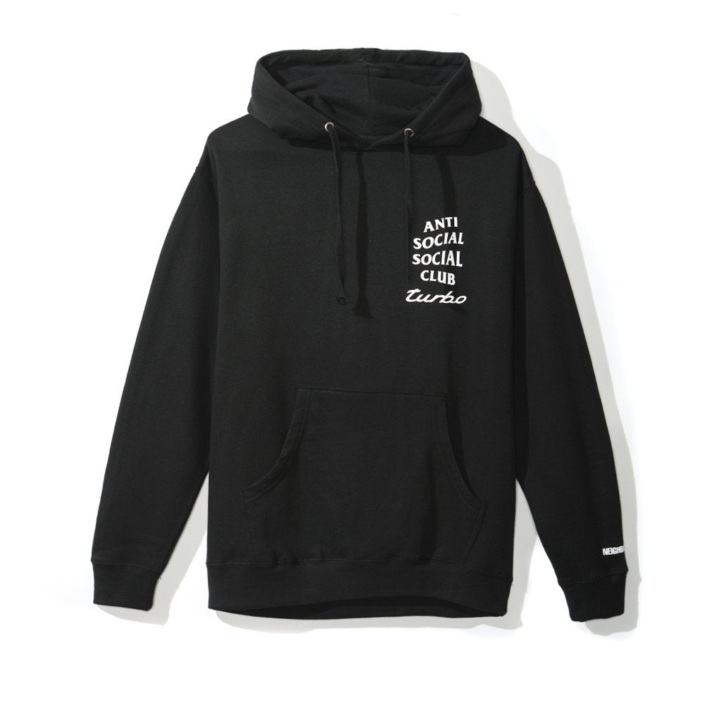 ANTI SOCIAL SOCIAL CLUB/NEIGHBORHOOD - 911 HOODIE (BLACK) - 911