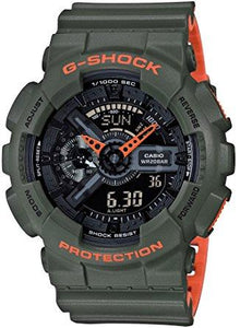 G-SHOCK - GA-110LN-3ACR (GREEN/ORANGE) - 91OHJyef5dL._UY445