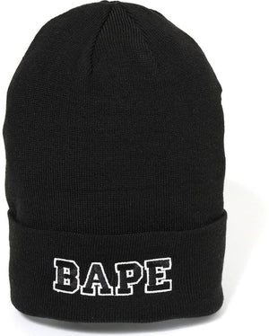 BAPE - APE HEAD ONE POINT BEANIE (BLACK) - ABLK2