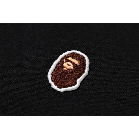 BAPE - APE HEAD ONE POINT L/S TEE (BLACK) - APEBLKLS2