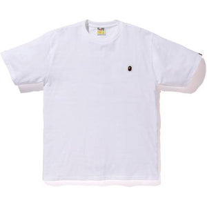 BAPE - APE HEAD ONE POINT TEE (WHITE) - APEWHT