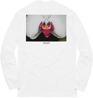 SUPREME/ARAKI - ORCHID L/S TEE (WHITE) - ARAKI