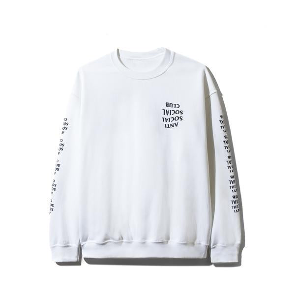 ANTI SOCIAL SOCIAL CLUB - BLACKED OUT CREWNECK SWEATSHIRT (WHITE) - ASSC_Spring19_044_grande_ea9bd6dc-b8a2-4de2-a228-59507ea20ab8