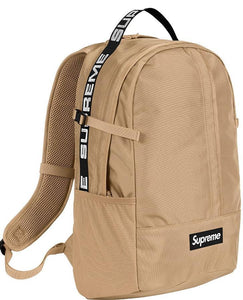 SUPREME - BACKPACK S/S '18 (TAN) - BACK_a8bf1464-cf63-450c-98aa-bbfb6af77c8b