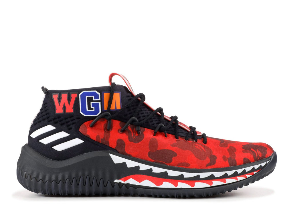 DAME4 BAPE - RED CAMO - BAPERED