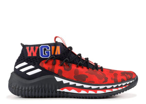 DAME4 BAPE - RED CAMO - BAPERED