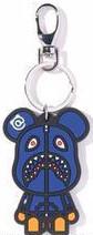 BAPE/BE@RBRICK - SILICON KEYCHAIN (BLUE) - BEAR_BAPE_2f46eb7f-c879-4046-87c2-64c84e712046