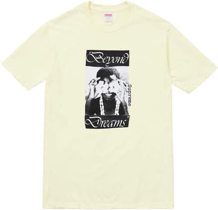 SUPREME - BEYOND DREAMS TEE (PALE YELLOW) - BEY