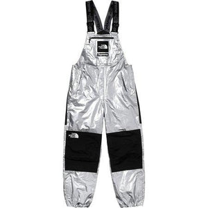 SUPREME/THE NORTH FACE - METALLIC MOUNTAIN BIB PANTS (SILVER) - BIB1