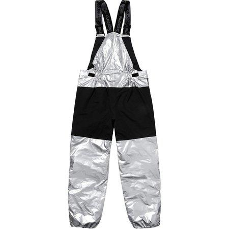 SUPREME/THE NORTH FACE - METALLIC MOUNTAIN BIB PANTS (SILVER) - BIB2