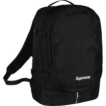 SUPREME - BACKPACK S/S '19 (BLACK) - BKBLK1