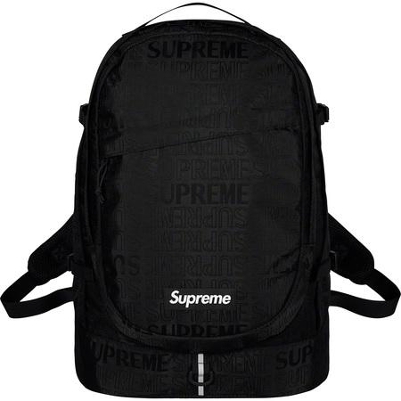 SUPREME - BACKPACK S/S '19 (BLACK) - BKBLK2