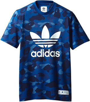 BAPE/ADIDAS - ADICOLOR TEE (BLUE) - BLU1