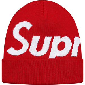 SUPREME - BIG LOGO BEANIE (RED) - BRED1