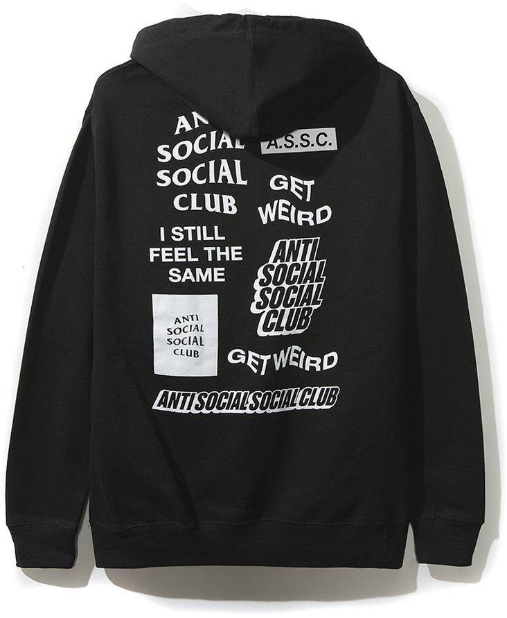 ANTI SOCIAL SOCIAL CLUB - BUKAKE HOODIE (BLACK) - BUKH1