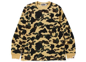 BAPE - CAMO THERMAL (YELLOW CAMO) - Bape-1stCamo-Thermal-L-S-Tee-Yellow_grande_88c1f54d-1edc-436a-81b1-5f1edaae4648