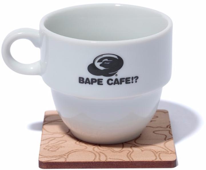 BAPE/NOWHERE - BAPE CAFE!? MUG & COASTER SET - CAFE