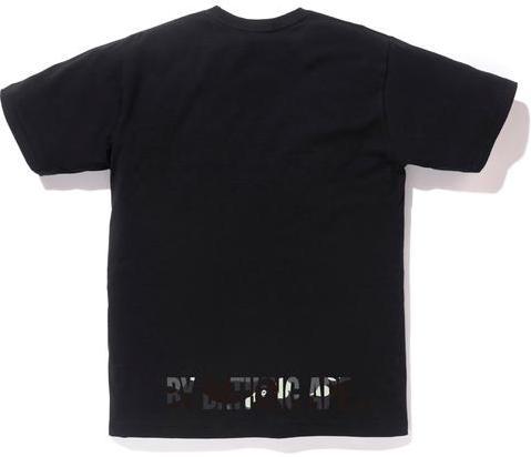 BAPE - CITY CAMO APE FACE TEE (BLACK/BLACK) - CAM2