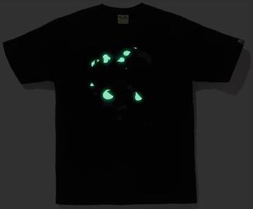 BAPE - CITY CAMO APE FACE TEE (BLACK/BLACK) - CAM3