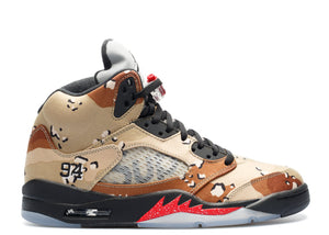 AIR JORDAN RETRO 5 SUPREME - CAMO [USED] - CAMO5