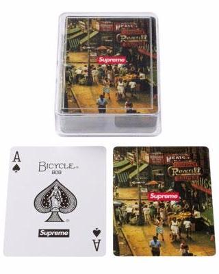 SUPREME/BICYCLE - CLASSIC SCENE PLAYING CARDS - CARD1