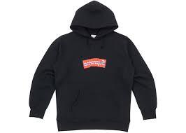 SUPREME - CDG HOODIE (BLACK) (USED) - CCDG