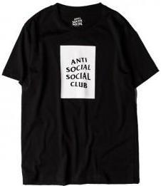 ANTI SOCIAL SOCIAL CLUB - CLUB TEE (BLACK/WHITE) - CLUB