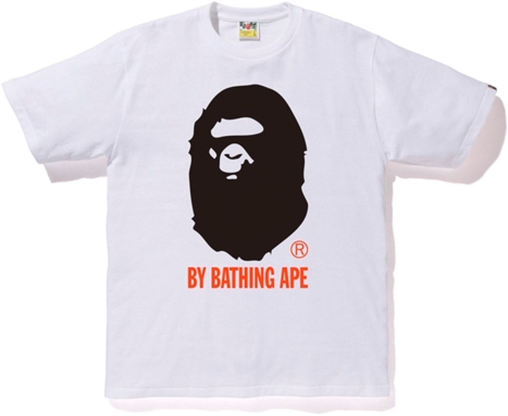 BAPE - COLORS BY BATHING TEE (WHITE/BLACK) - COLBY