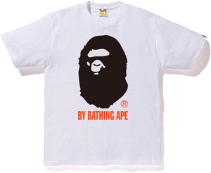 BAPE - COLORS BY BATHING TEE (WHITE/BLACK) - COLBY