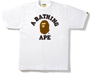 BAPE - COLLEGE TEE (WHITE) - COLLEGE_f5623f94-9722-4003-af0f-cdaae3476bed